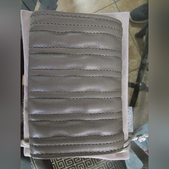 Longchamp brioche gray padded wallet - Picture 7 of 7